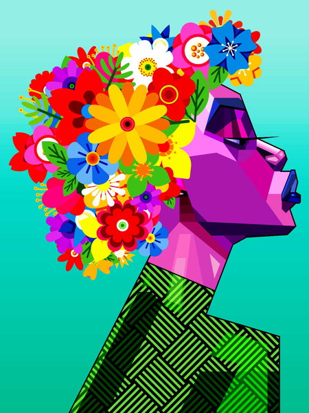 BOUQUET OF CULTURE - ART PRINT