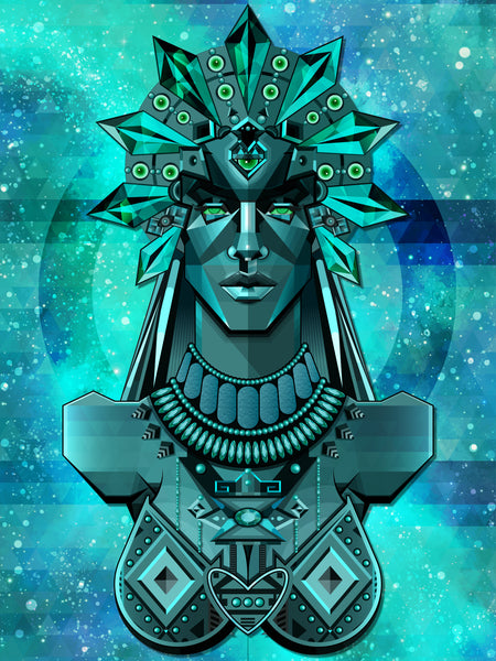 QUEEN AKASHA - ART PRINT