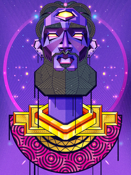 HU$$LE THA GREAT - ART PRINT