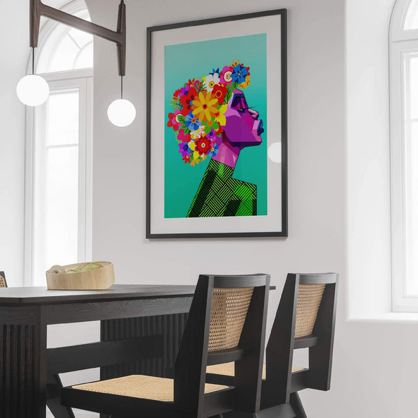 BOUQUET OF CULTURE - ART PRINT