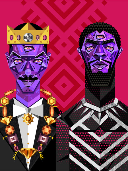 AKEEM x T'CHALLA - ART PRINT
