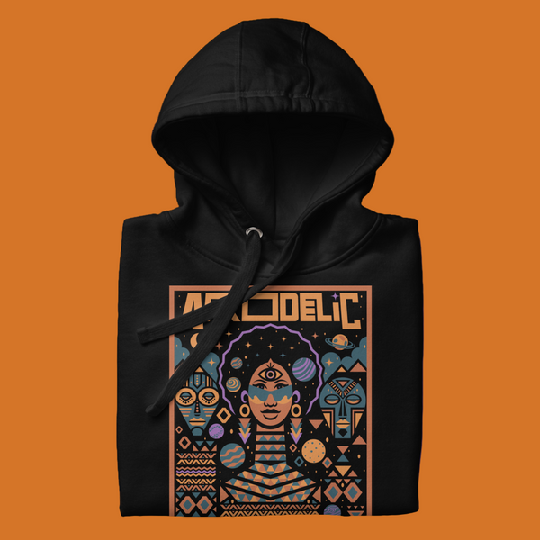 NEBULA QUEEN - UNISEX AFRODELIC HOODIE