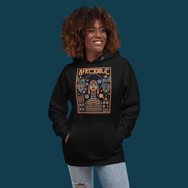 NEBULA QUEEN - UNISEX AFRODELIC HOODIE