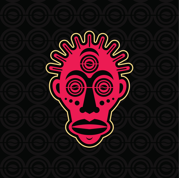 AFRICAN MASK PRE-MADE IDENTITY (002)