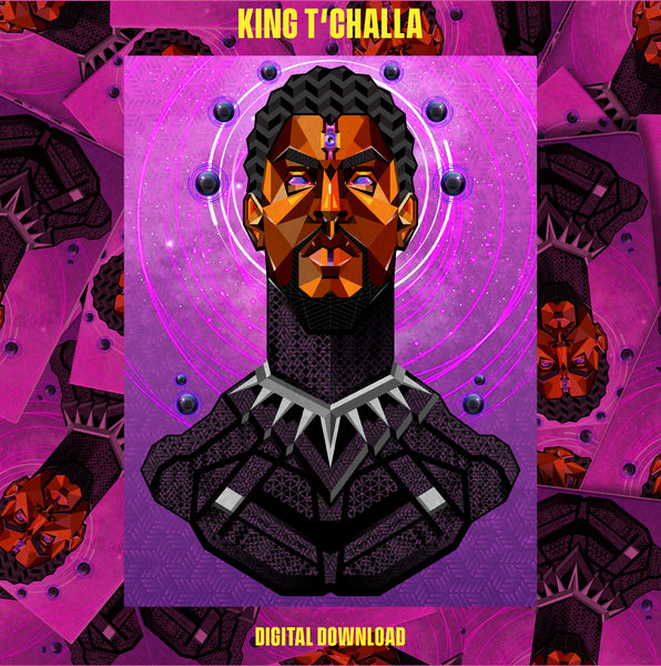 KING T'CHALLA - DIGITAL DOWNLOAD