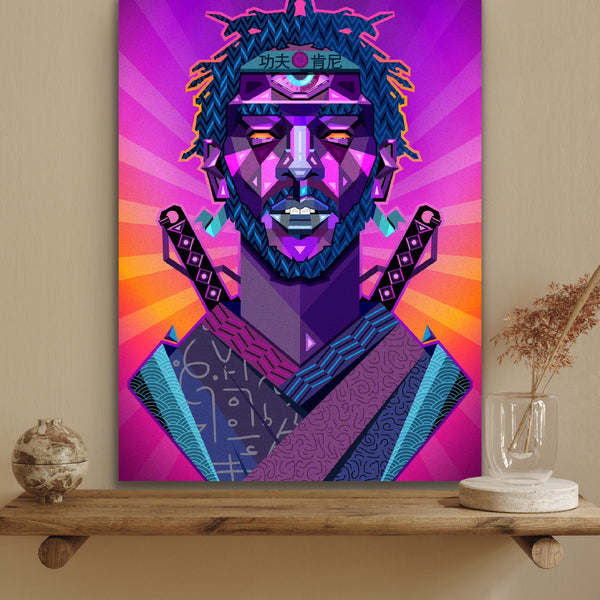 KUNG FU KENNY - FINE ART PRINT