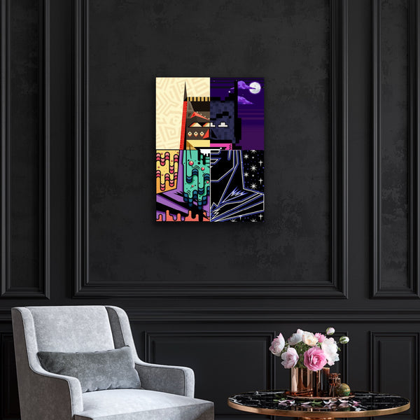 BATS IN FOURMATION - FOUR-STYLE ART PRINT