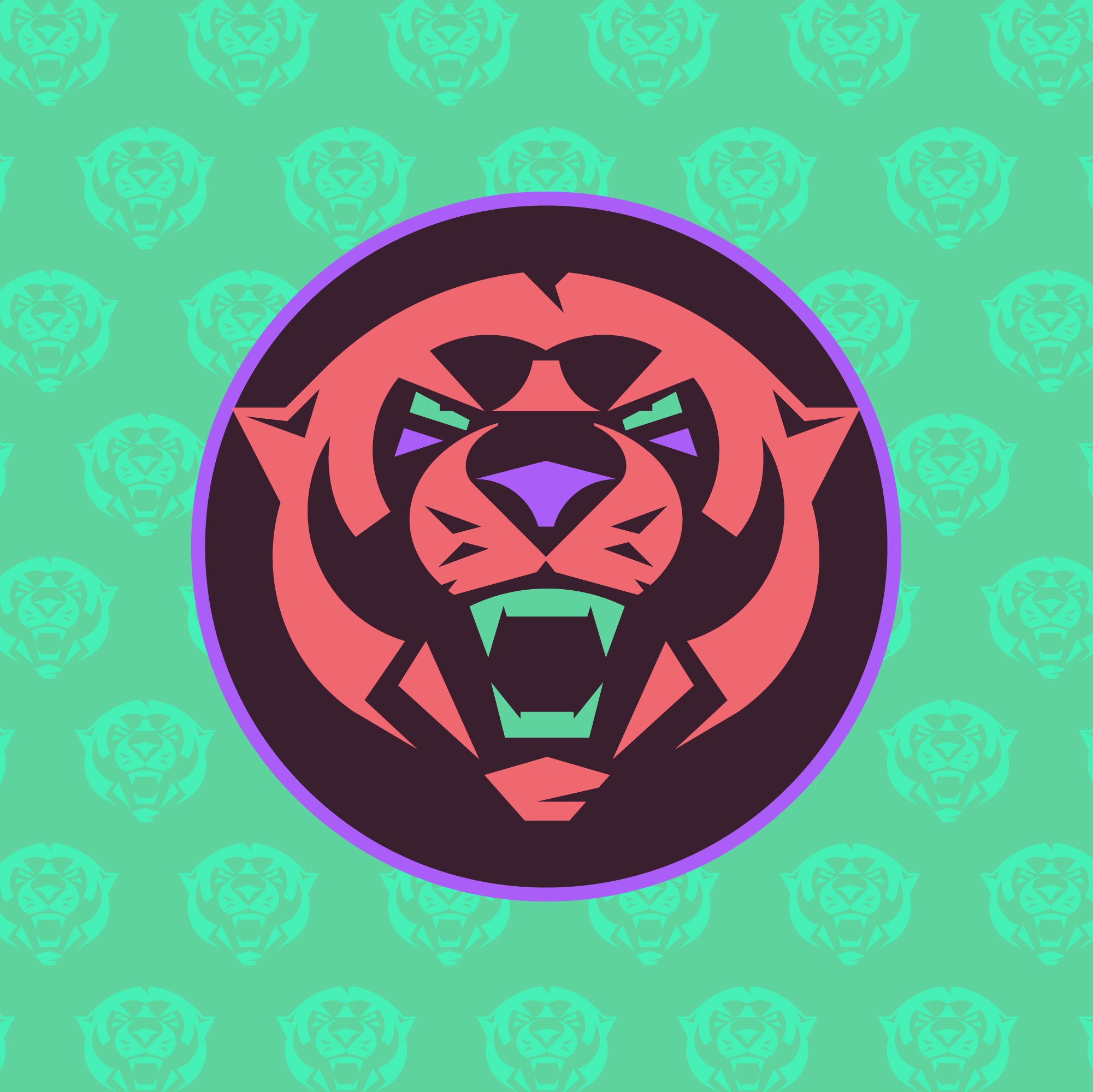 PANTHER PRE-MADE MASCOT LOGO (003)